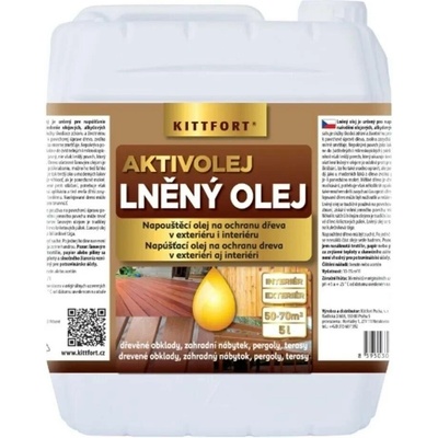 Kittfort Lněný olej 5 l