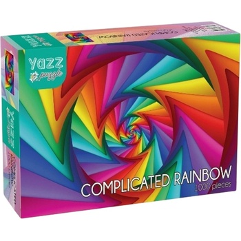 Yazz Пъзел Yazz Puzzle от 1000 части - Заплетена дъга (3847)