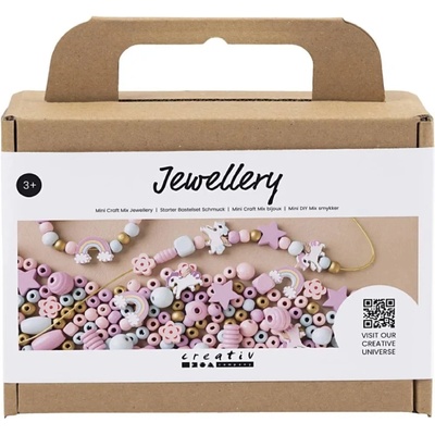 Creativ Company Set Diy Mix Jewellery Pastel Colours (977548)