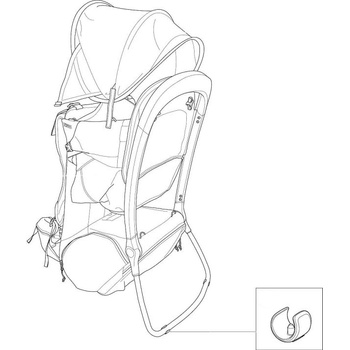 Thule Sapling Kickstand Foot černá 56804