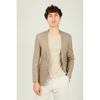 Centone Мъжко сако Regular Fit 6 Drop - Бежово 307270 (307270_Бежов)
