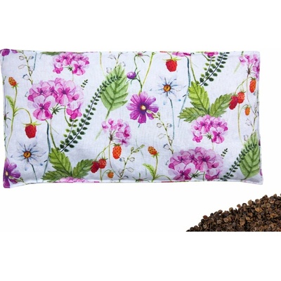 VFstyle pohánkový vankúš 30x15 cm Flowers