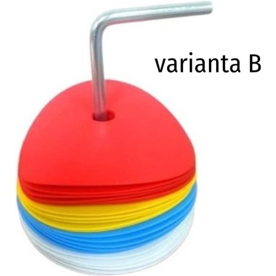 KÖCK SPORT Mety značky vytyčovací ploché, sada 24 ks Typ: B – Zboží Dáma