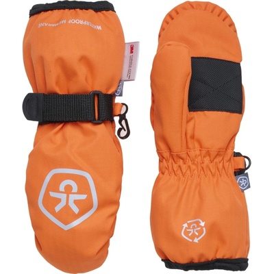 Color Kids-Mittens-Waterproof orange