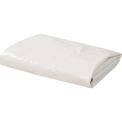 Petrashop Plachta 3 x 5 m 650 g/m² bílá Bílá 43841