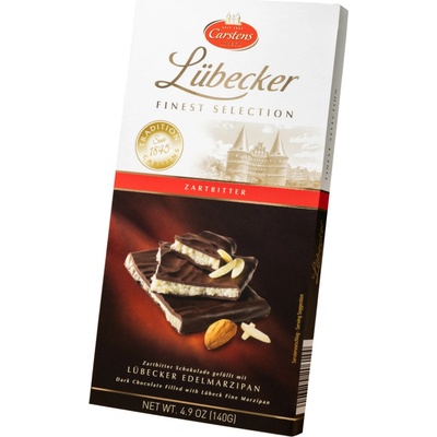 Carstens Hořká plněná marcipánem 140 g