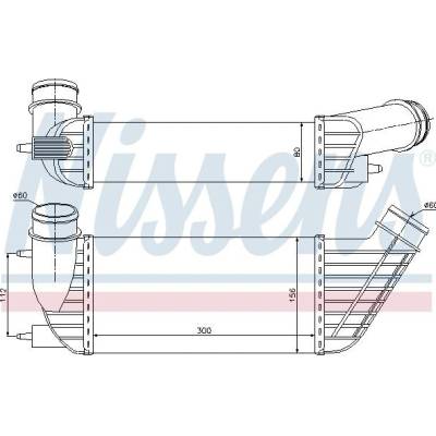 Chladič turba NISSENS 96609