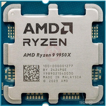 AMD Ryzen 9 9950X 16-Core 4.3GHz AM5 Tray (100-000001277)