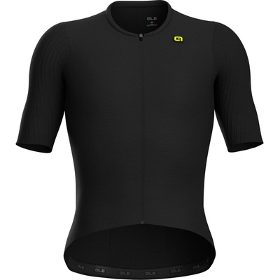 Alé Мъжка фланелка с къс ръкав за колоездене Alé R-EV1 Eagle S/S Jersey Cycling jersey - Black - размер XXL (056-3951-0117)