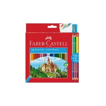 Image 1 of Faber-Castell Цветни моливи 24 цвята