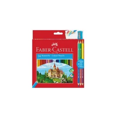Faber-Castell Цветни моливи 24 цвята