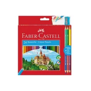 Faber-Castell Цветни моливи 24 цвята