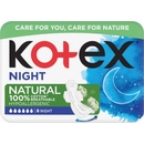 Kotex vložky Natural Night single 6 ks