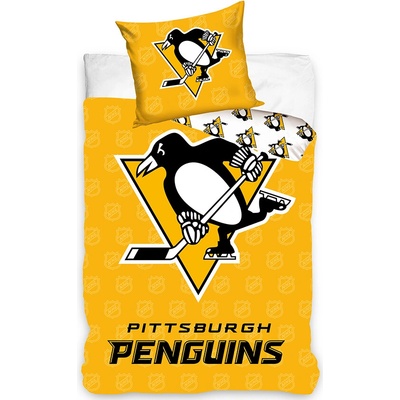 Official Merchandise NHL Obliečky Pittsburgh Penguins Shields 135x200 80x80
