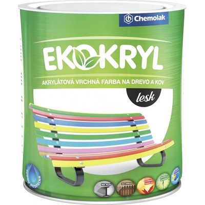 Chemolak Ekokryl lesk V 2062 0110 0,6L šedý