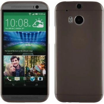 Image 1 of HTC Ултра тънък силиконов калъф за HTC One M8 (UKHTCM8Black)