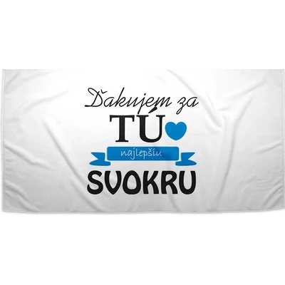 Sablio Uterák Ďakujem za tú najlepšiu svokru 50 x 100 cm