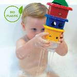 Tolo Toys Tolo Toys: Играчка за баня - Кула от кубчета от биоразградима пластмаса (TL-76006)