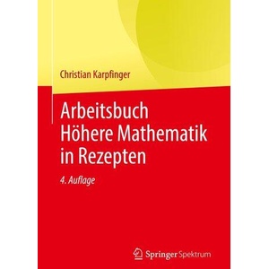 Arbeitsbuch Höhere Mathematik in Rezepten (ISBN: 9783662643440)