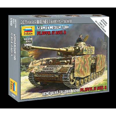 Zvezda Wargames WWII tank 6251 Panzer IV Ausf.H 32-6251 1:100