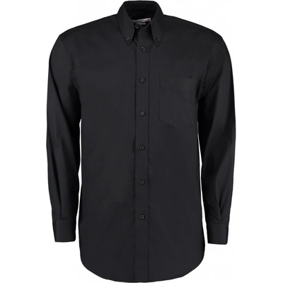 Kustom Kit košile Oxford s dlouhým rukávem KK 105 black