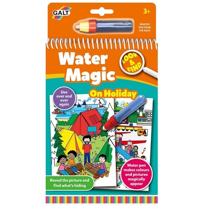 Galt Toys Galt - Бебешка книжка за рисуване с вода - ваканция