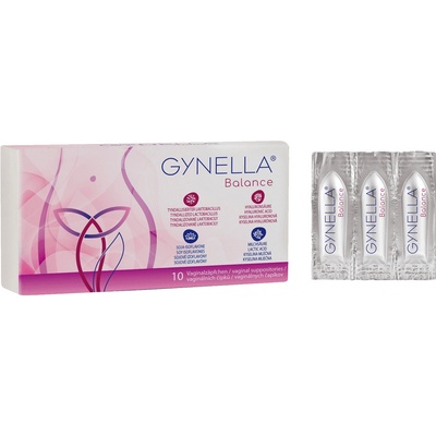 GYNELLA Balance vaginální čípky 10ks – Zboží Dáma