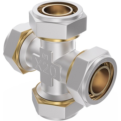 Mexen PEX-S четворник за завиване PEX 16 x 16 x 16 x 16 - W97237-161616-00 (W97237-161616-00)