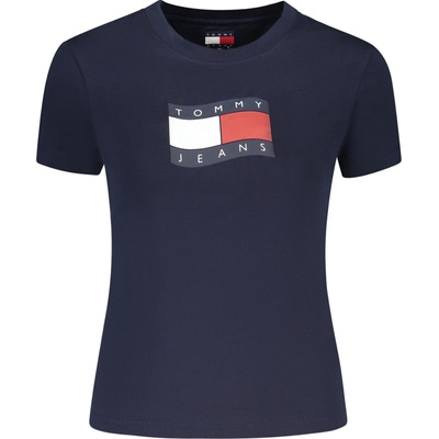 Dámske Tričko s krátkym rukávom TOMMY HILFIGER Modrá Modrá