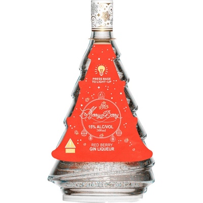Merry Berry Christmas Tree Liqueur 15% 0,5 l (čistá fľaša)