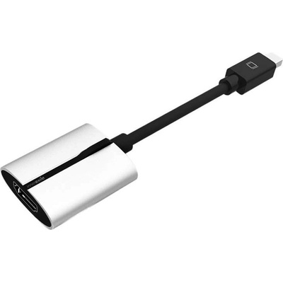 Innerexile Mini DisplayPort към HDMI Adapter - адаптер за MacBook, iMac и Mac mini с поддръжка на 4K UHD (черен)