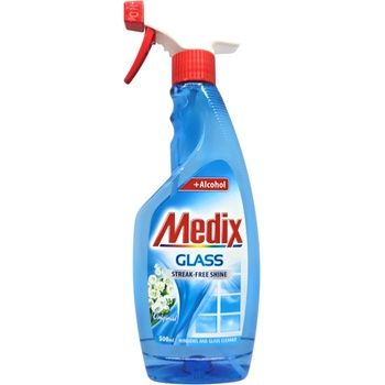 MEDIX препарат за почистване на стъкла, Помпа, Original, 500мл