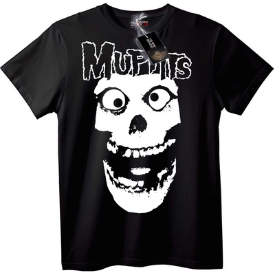 NOONEBRAND Тениска Черепи с Мъфини - XXS, White