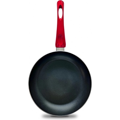 KITCHISIMO PÁNEV IND. ČERVENÁ NEPŘIL.POVRCH 28 CM
