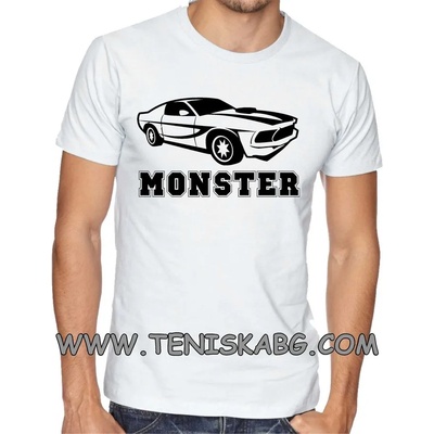 Fruit of the Loom Тениска със щампа - Monster car