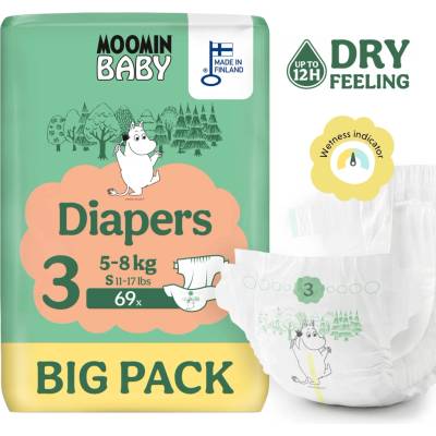 Moomin Baby Mumínkové dítě 3 69 ks