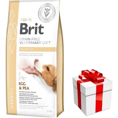 Brit Veterinary Diets GF Dog Hepatic 12 kg