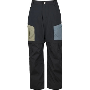 Stoic Детски панталон със свалящи крачоли Stoic Kid's FalunSt. Tour Zip-Off Pants Light Zip-off trousers - Black / Lichen Green / Storm Blue - размер 152 (EU) (701-3811-0115)