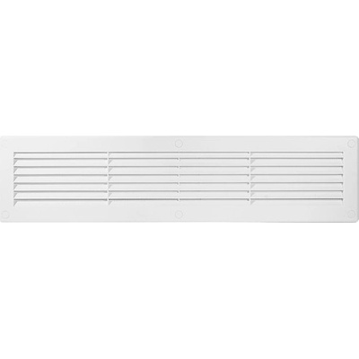 UNITRADE HK plastová bílá obdélníková se síťkou proti hmyzu 460 x 110 mm