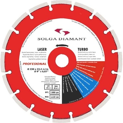 Solga Kotúč diamantový 400 mm 13316400