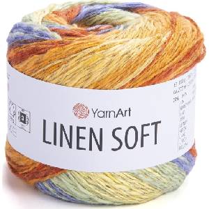 YARNART Linen Soft 7412 Плетива прежда (Linen Soft 7412)
