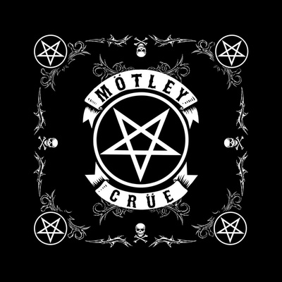 Šatka RAZAMATAZ Mötley Crüe Pentagram
