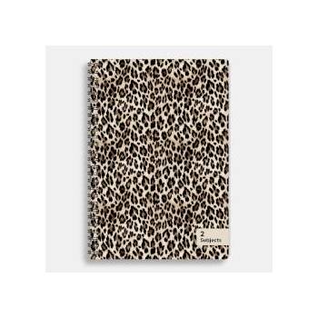 Sentio Тетрадка със спирала Leopard B5 70л 2 теми