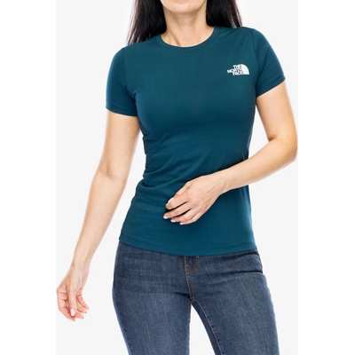 The North Face S/S Redbox Tee midnight petrol