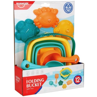Felyx Toys Huanger Сгъваема Кофичка с Форми и Лопата и Гребло (1011426F)