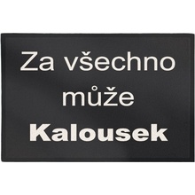 GDmats Kalousek Čierna 40x60 cm