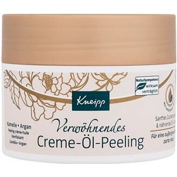 Kneipp Cream-Oil Peeling Argan´s Secret krémově-olejový peeling s arganovým olejem 200 ml pro ženy