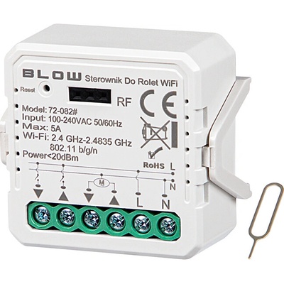 Smart dálkové ovládání rolet BLOW 72-082, WiFi TUYA 3872082