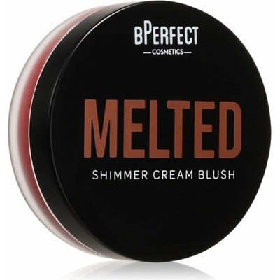 BPerfect Melted Cream Blush krémová lícenka Redstone 7,5 g