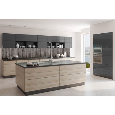 DIMEX ART Фототапет за кухня - стари дървени летви 350 x 60 см